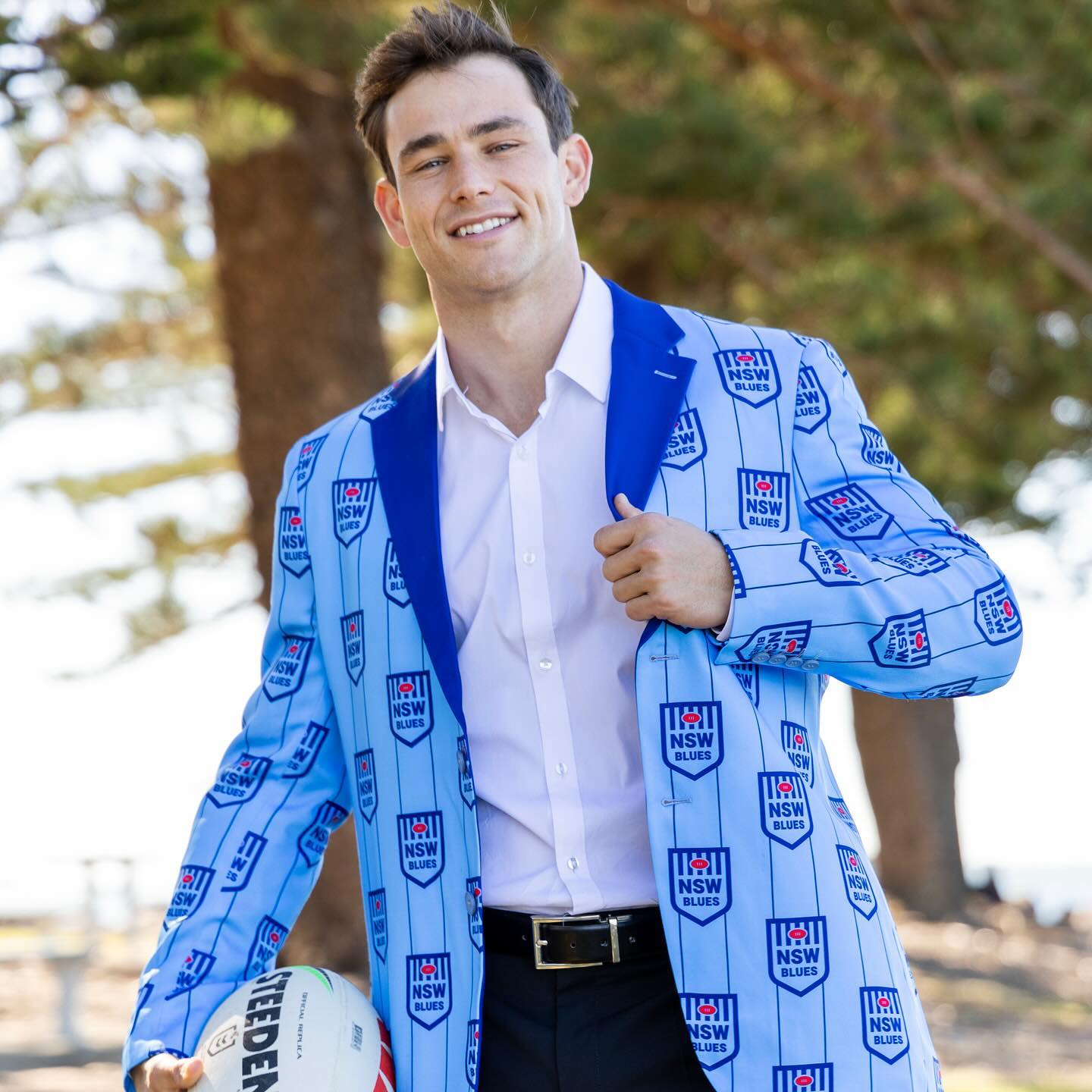 NSW Blues 'Front Bar' Sports Jacket