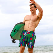 Warriors 'Riviera' Volley Swim Shorts