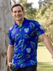 Warriors NRL 'Palm Beach' Golf Polo Shirt