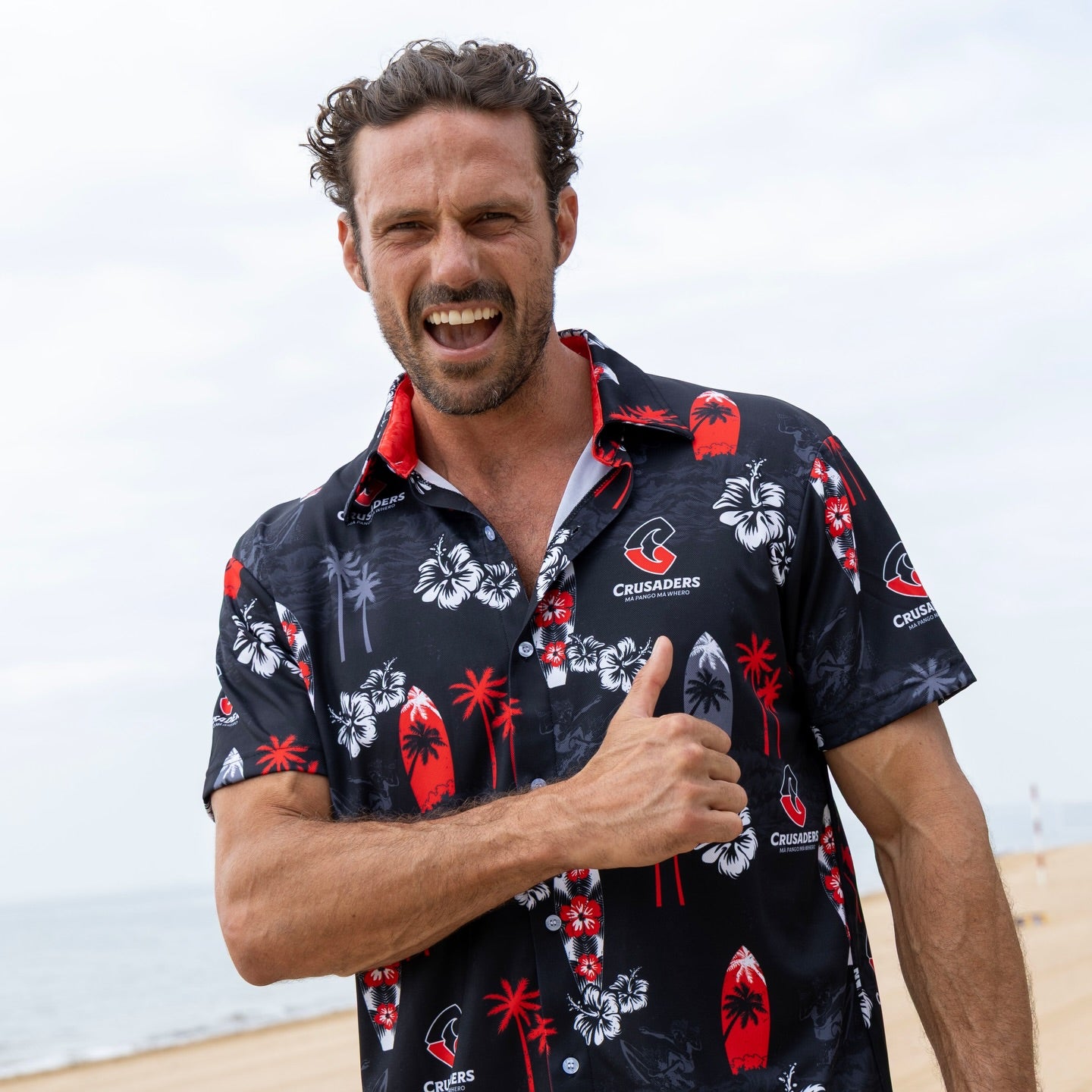 Crusaders 'Shaka' Hawaiian Shirt