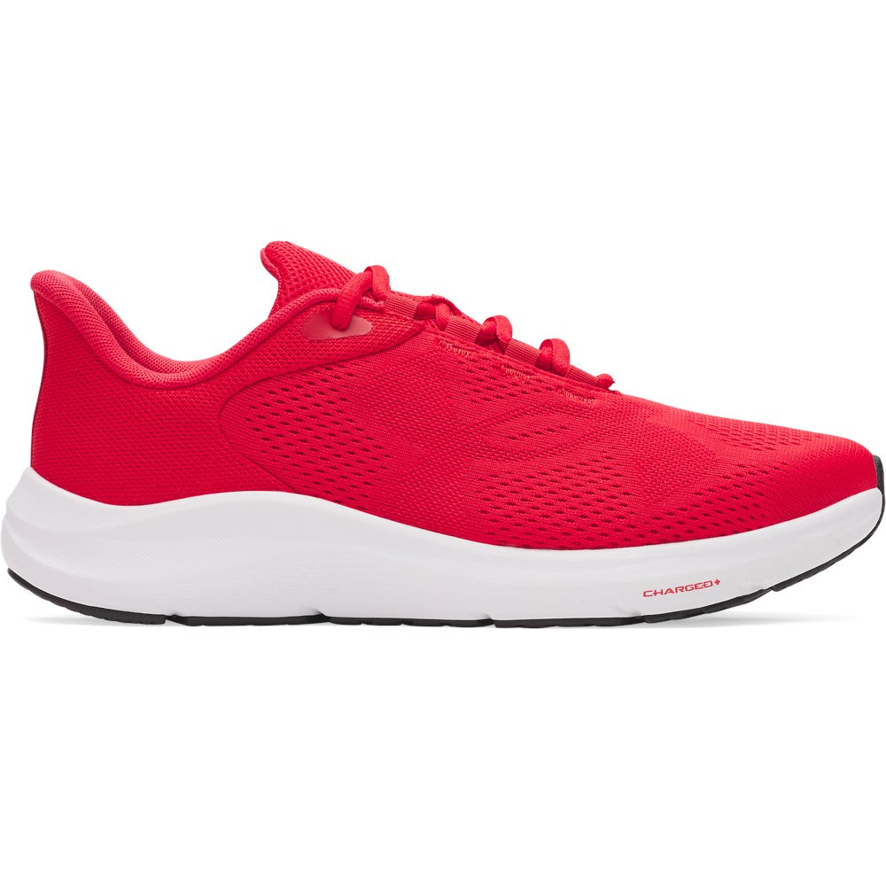 Under Armour Men's Big Logo Charged Pursuit 4 Shoe Red