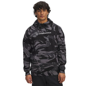 Under Armour Fleece Printed Hoodie Black