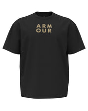 Under Armour Heavyweight Wordmark T-Shirt Black