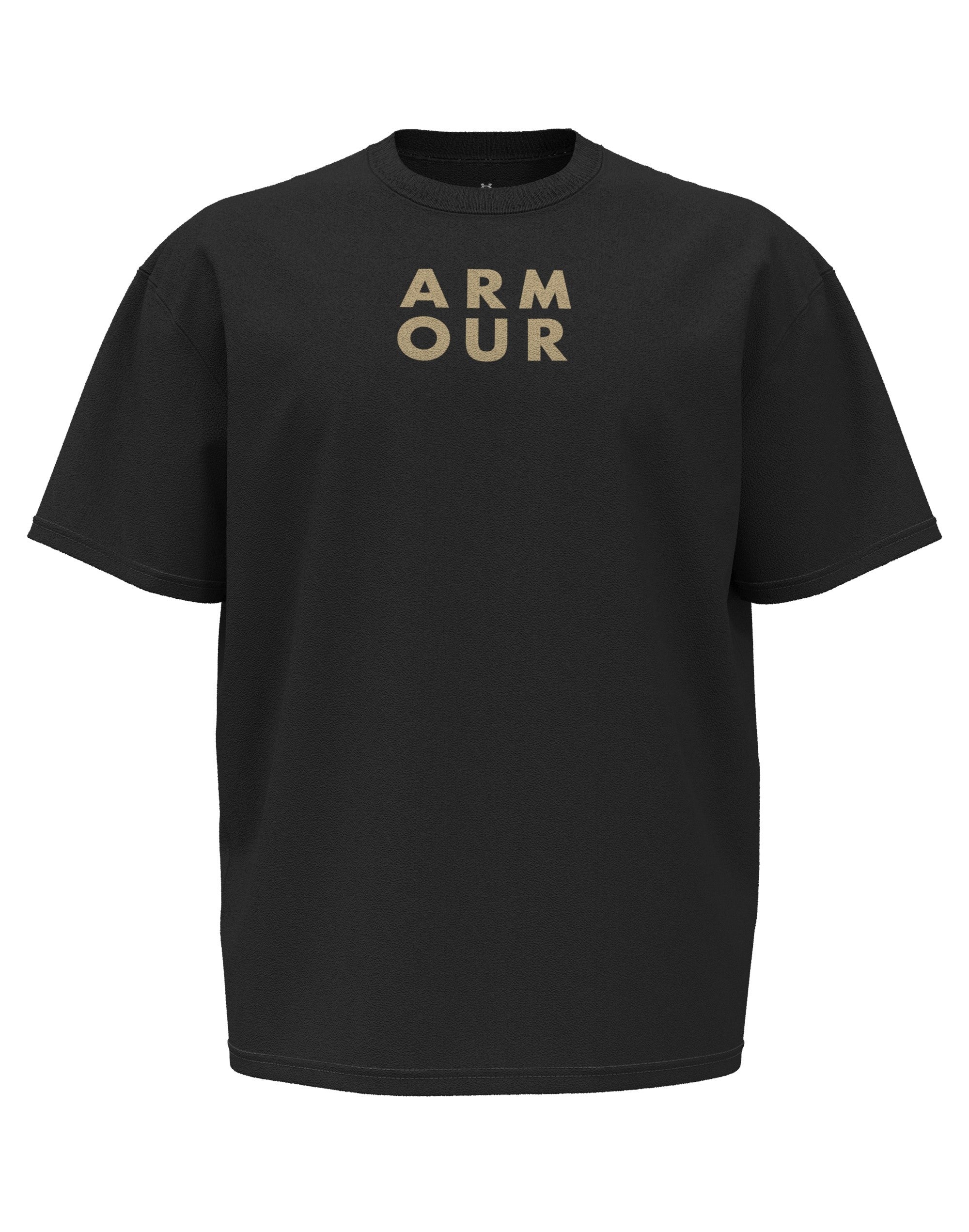 Under Armour Heavyweight Wordmark T-Shirt Black