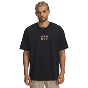 Under Armour Heavyweight Wordmark T-Shirt Black