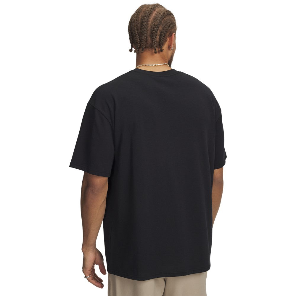 Under Armour Heavyweight Wordmark T-Shirt Black