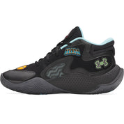Under Armour Kid's Jet '25 Basketball Shoes Black/Sky