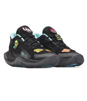 Under Armour Kid's Jet '25 Basketball Shoes Black/Sky