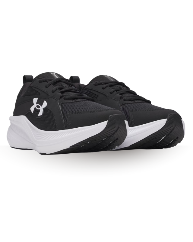 Under Armour Men's Charged+ Assert 11 Shoe Black/White