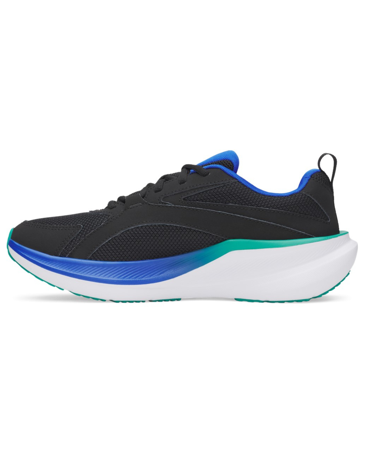 Under Armour Men's Charged+ Assert 11 Shoe Black/Royal/Green