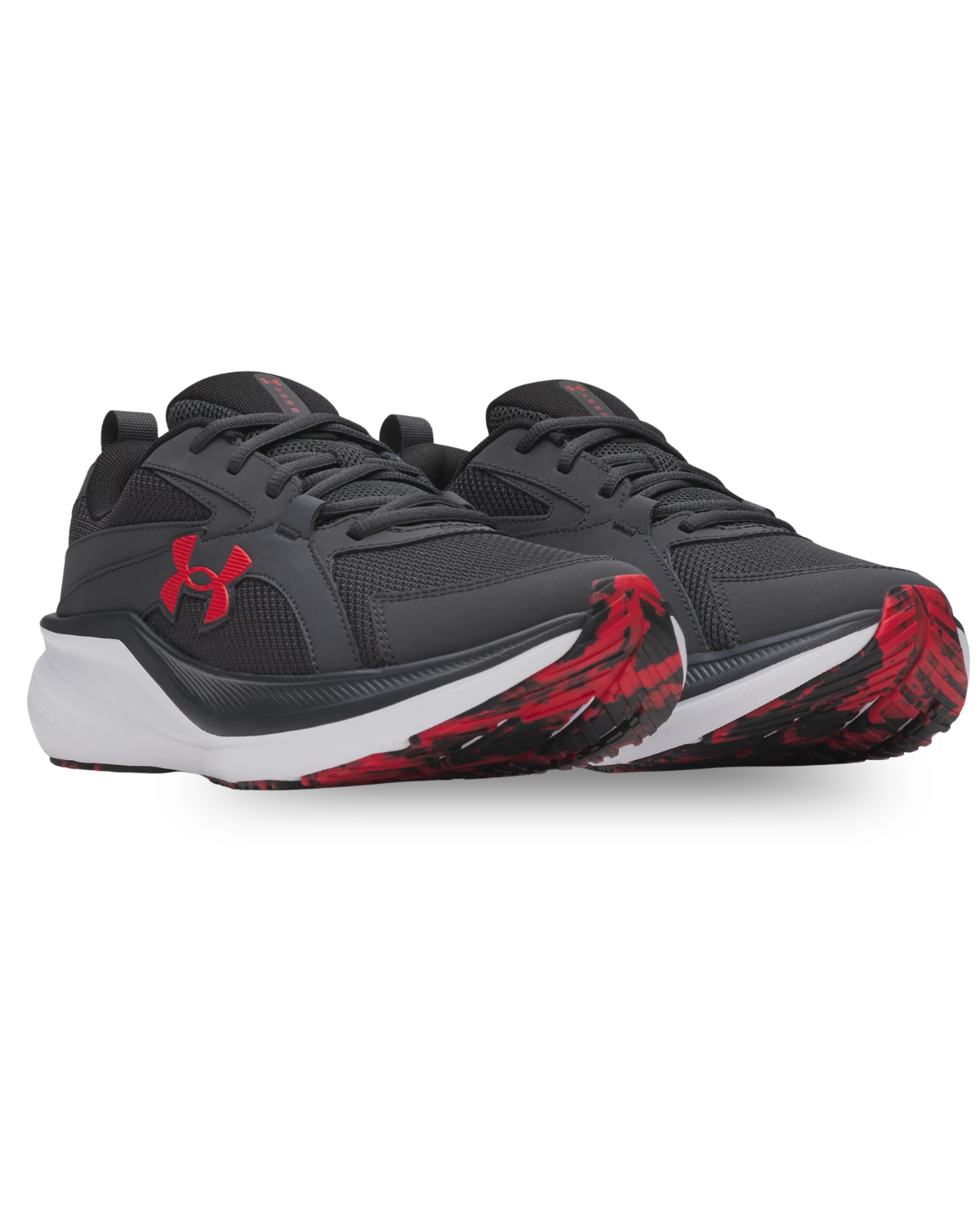 Under Armour Men's Charged+ Assert 11 Shoe Anthracite/Red