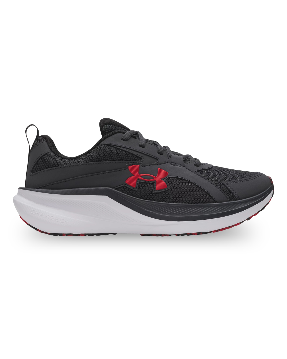 Under Armour Men's Charged+ Assert 11 Shoe Anthracite/Red