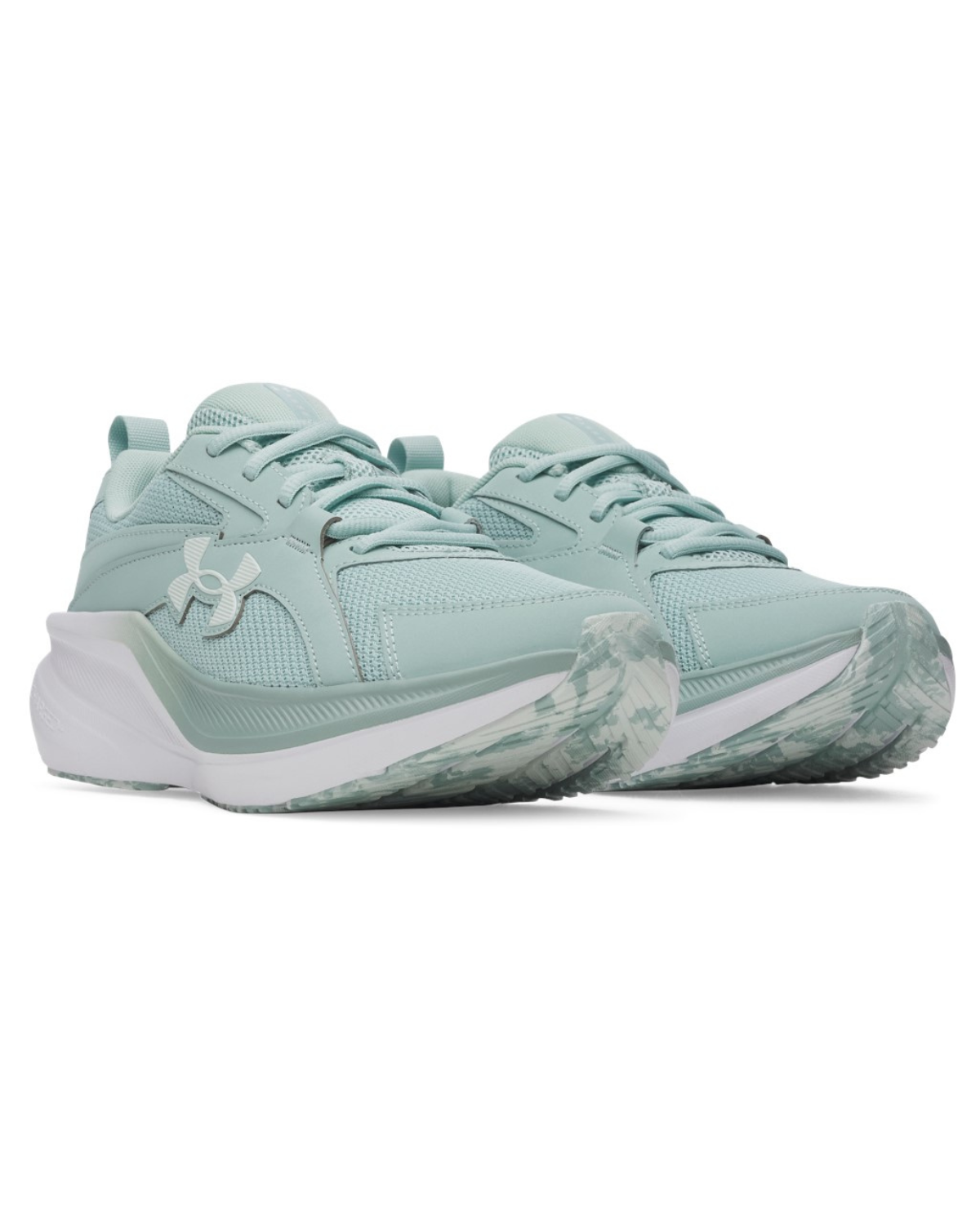 Under Armour Women's Charged+ Assert 11 Running Shoes Illusion Green