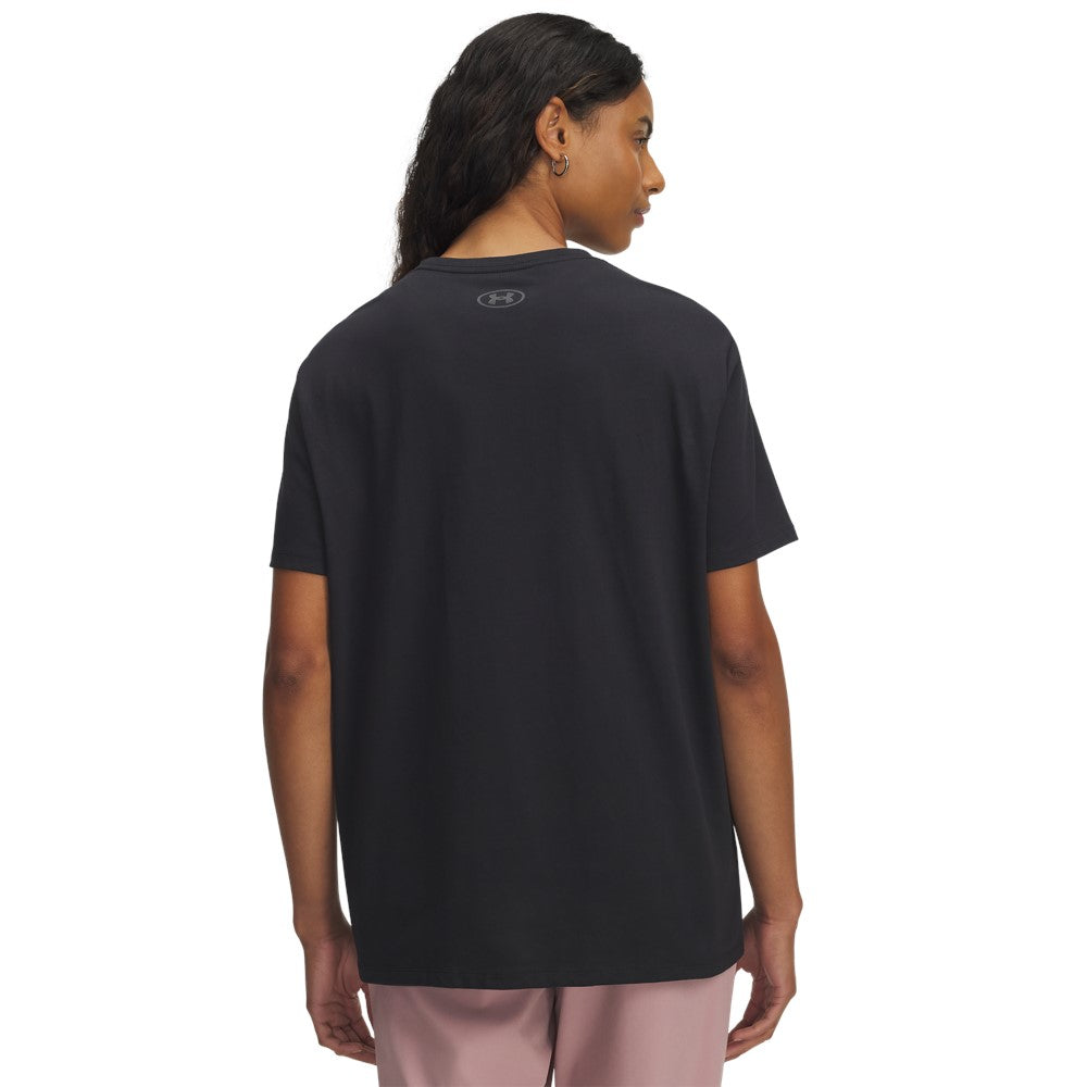 Under Armour Women's Watercolour Oversized T-Shirt Black