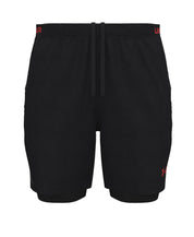 Under Armour Vanish Woven 6" 2-in-1 Short Black/Red