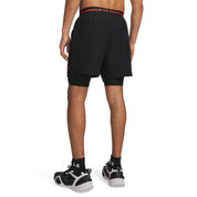 Under Armour Vanish Woven 6" 2-in-1 Short Black/Red