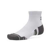 Under Armour Performance Tech 3-Pack Quarter Socks Black/White/Grey