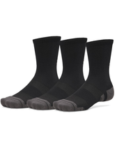 Under Armour Performance Tech 3-Pack Crew Socks Black