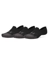 Under Armour Unisex 3-Pack Ultra Low Socks Black