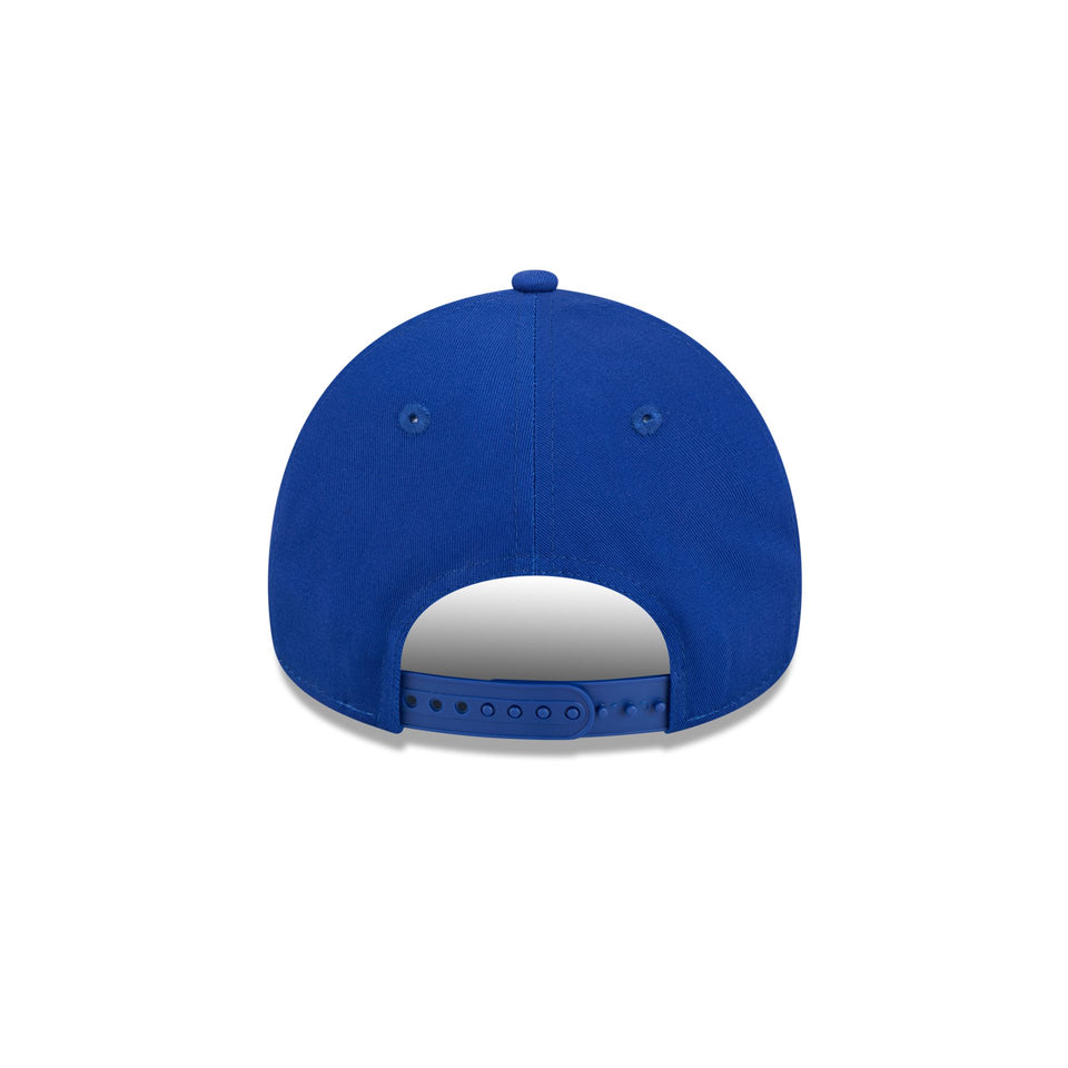 Warriors New Era 9FORTY A-Frame Snapback Cap Royal