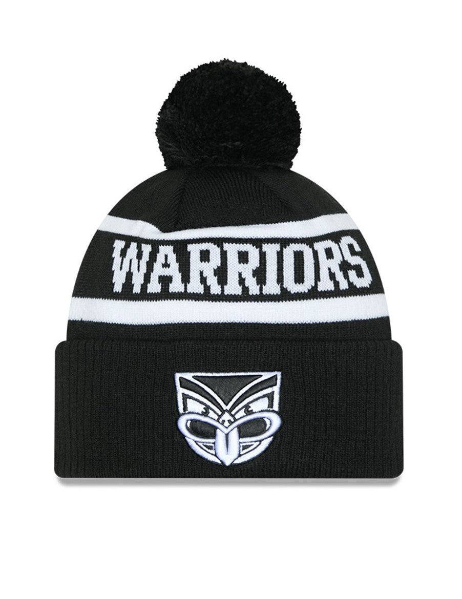 Warriors New Era Knit Beanie Black