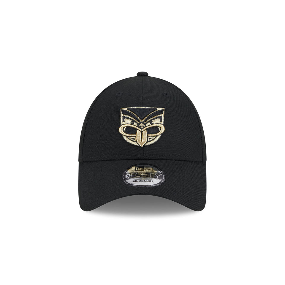 Warriors New Era 9FORTY Snapback Cap Black/Gold