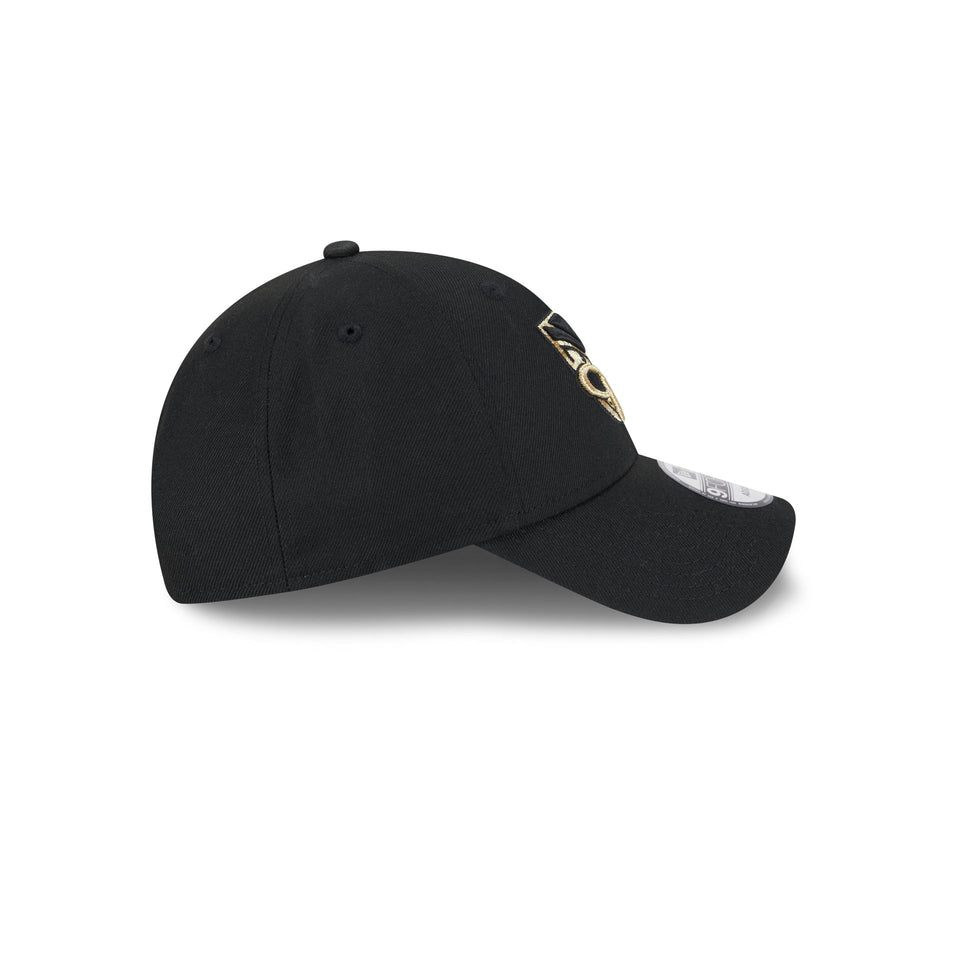 Warriors New Era 9FORTY Snapback Cap Black/Gold