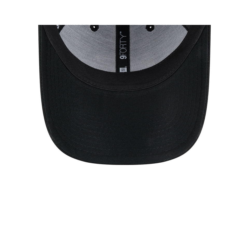 Warriors New Era 9FORTY Snapback Cap Black/Gold