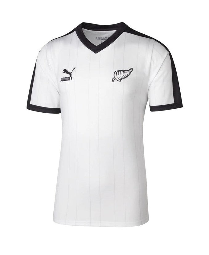 New Zealand All Whites Kid's Football Retro Fan Shirt