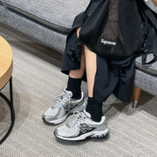 New Balance Men's 860v2 Standard (D) Shoe Silver Black