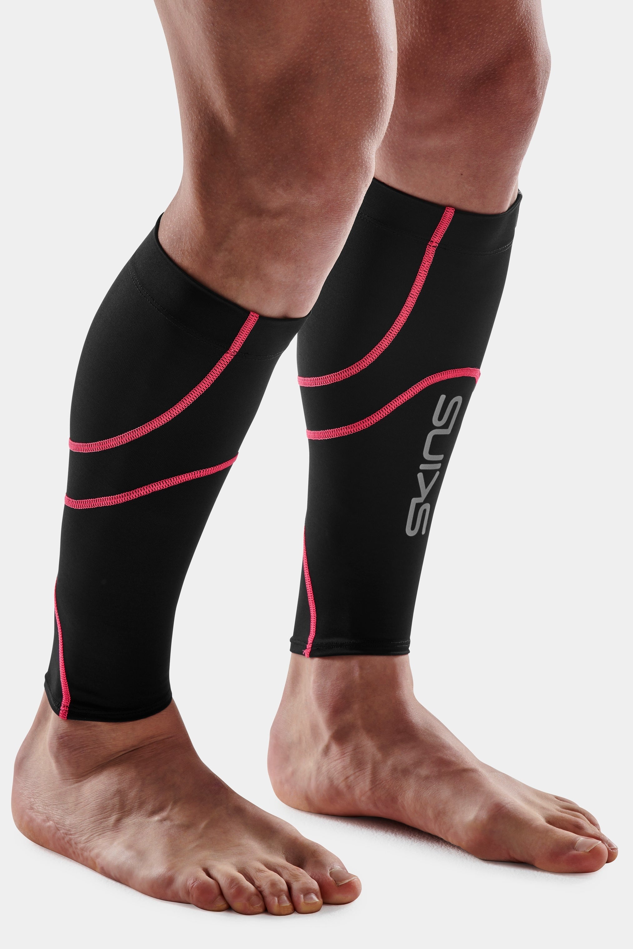 SKINS Series-3 Calf Tight MX Black/Ruby
