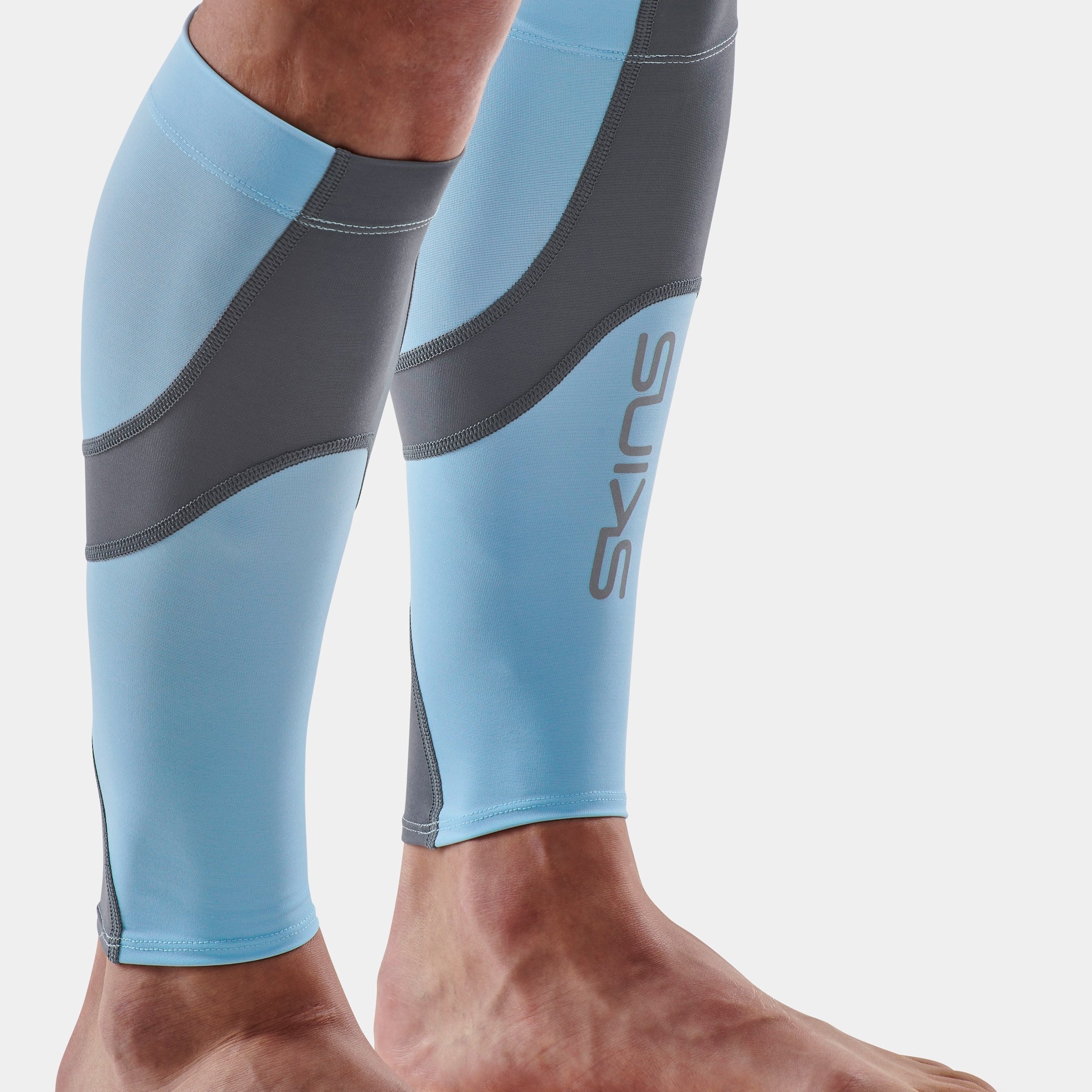 SKINS Series-3 Calf Tight MX Blue/Charcoal