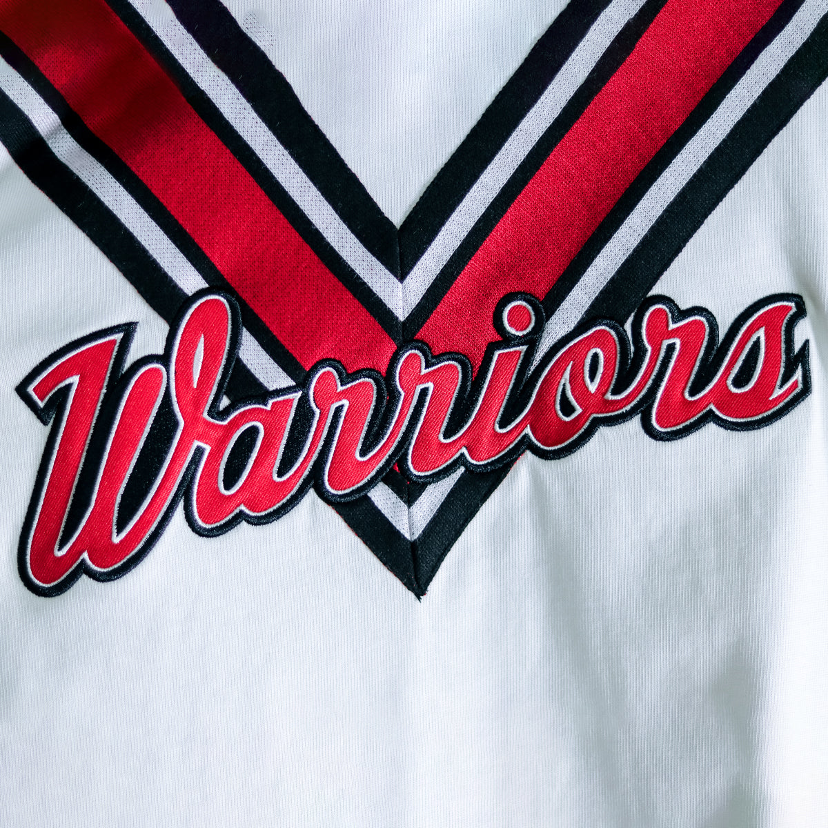 Warriors 03 Fauxback Traditional Long Sleeve Rugby