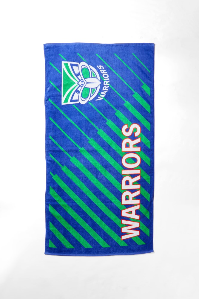 Warriors NRL Club Beach Towel