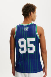 Warriors NRL Basketball Singlet