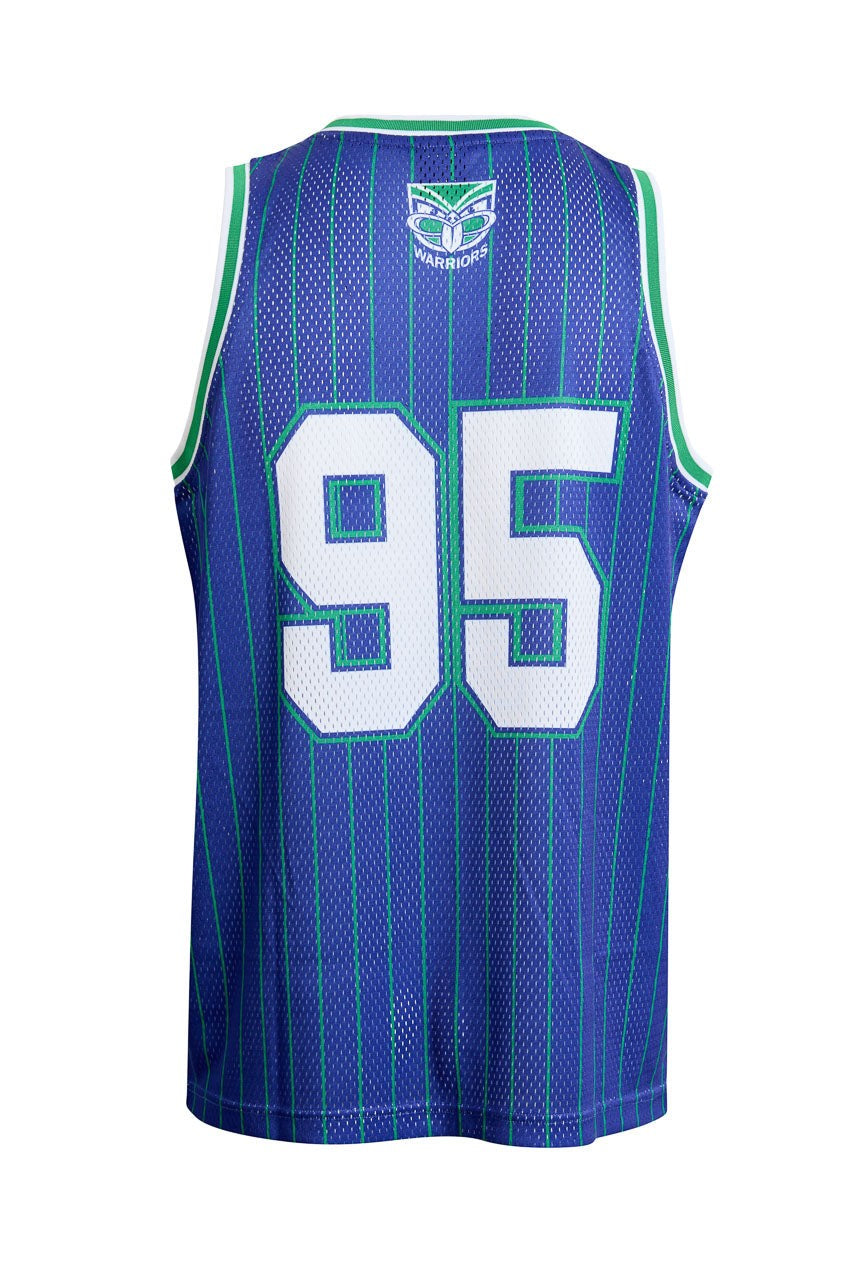 Warriors NRL Basketball Singlet