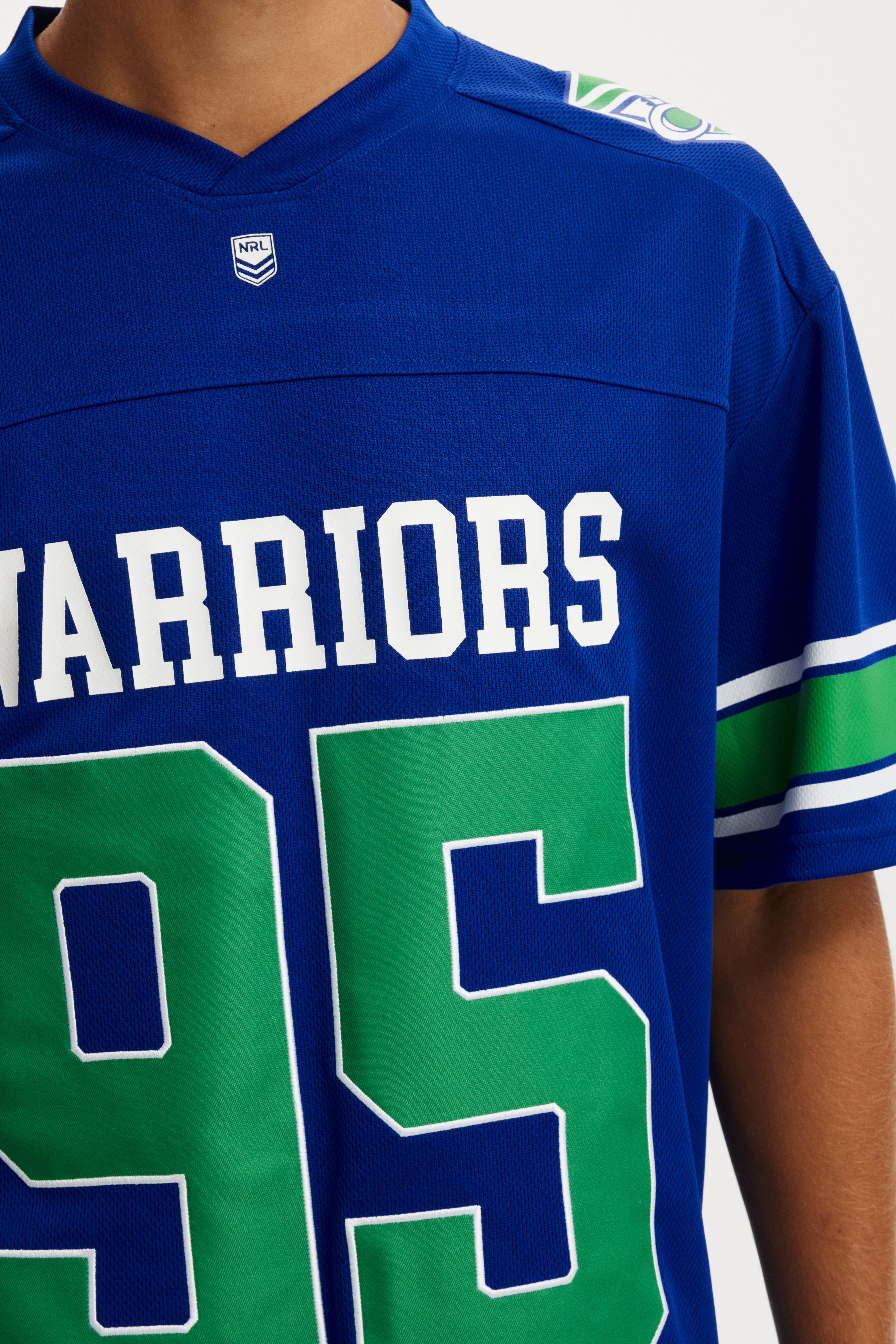 Warriors NRL Gridiron Mesh Jersey