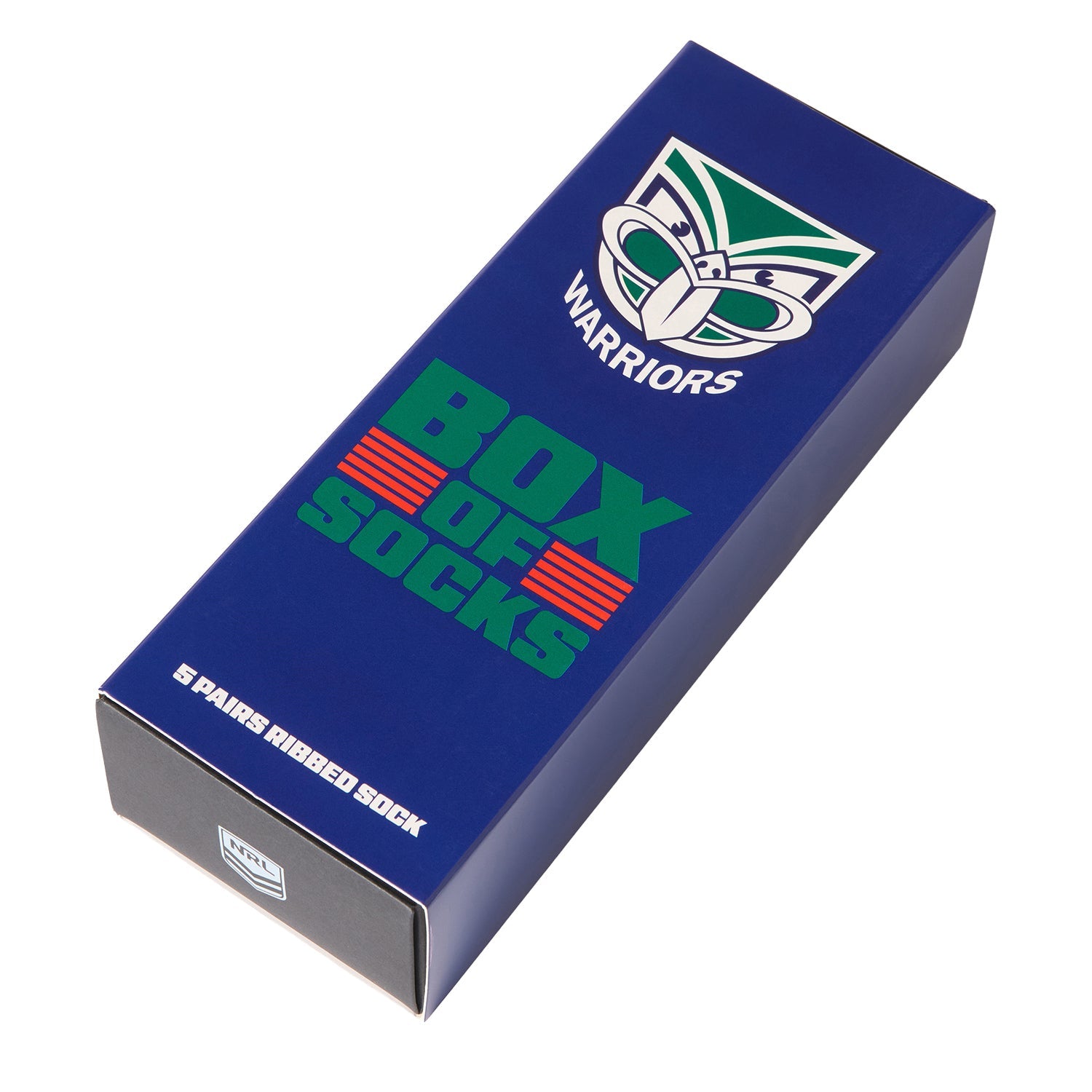 Warriors Box of Socks - 5 Pack