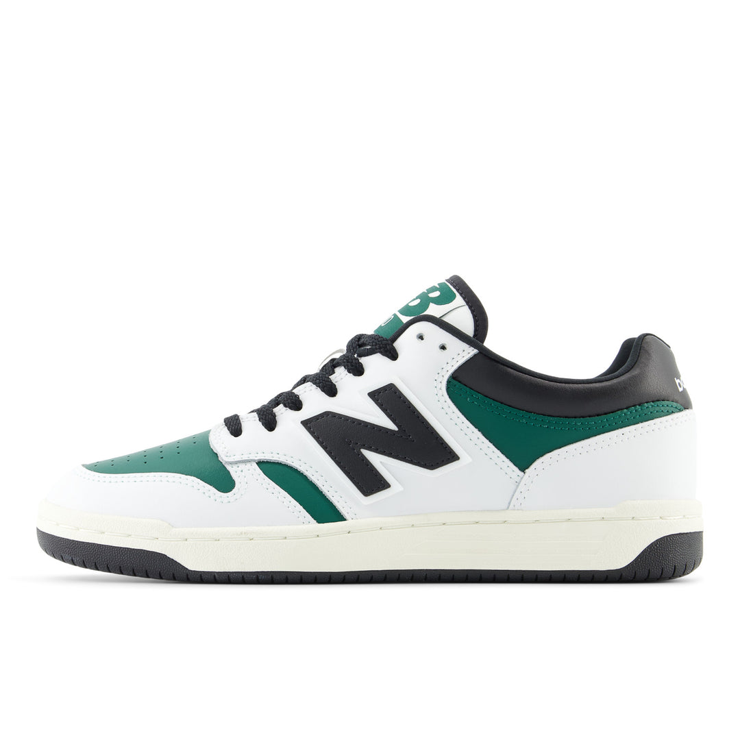 New Balance Men's 480 Standard (D) Shoe White/Marsh Green