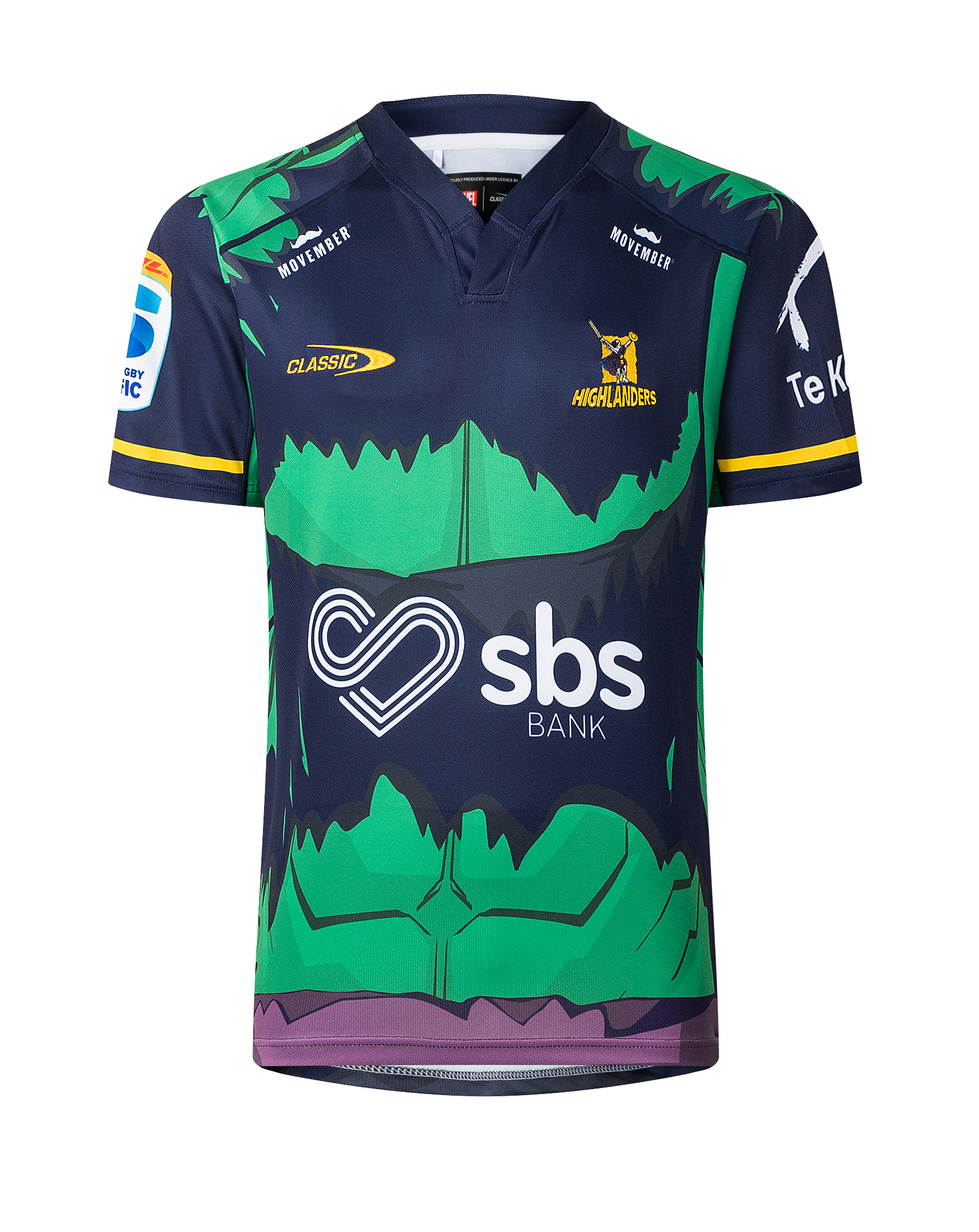 Highlanders x Marvel Hulk Jersey