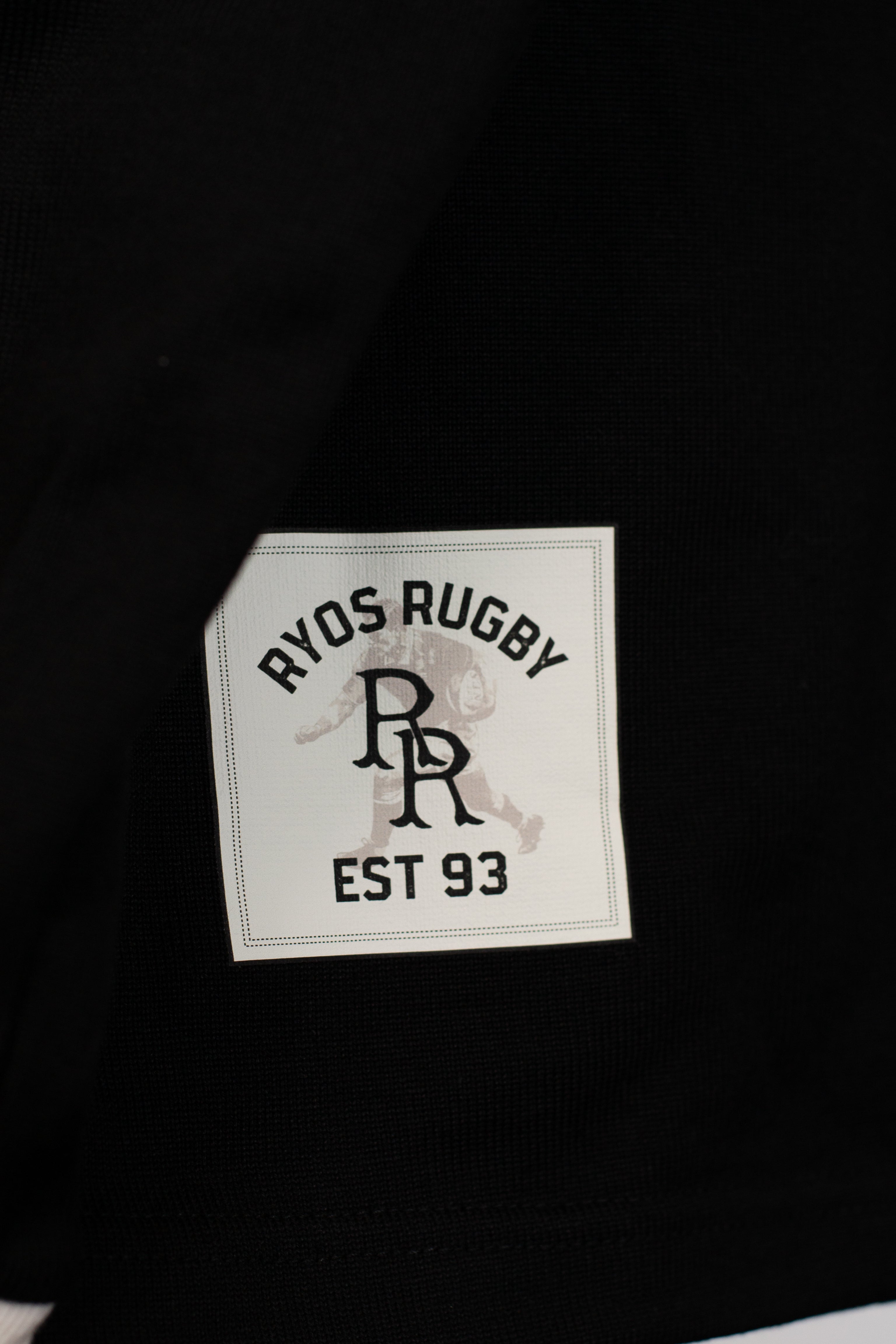 RYOS Heritage Rugby Black