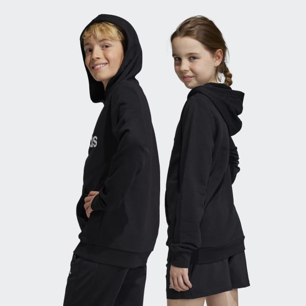 Girls black adidas new arrivals sweatshirt