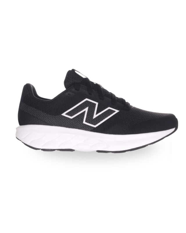 New Balance Kid's 520 Lace Shoe Black/White