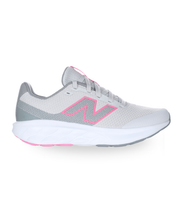 New Balance Kid's 520 Lace Shoe Grey/Pink