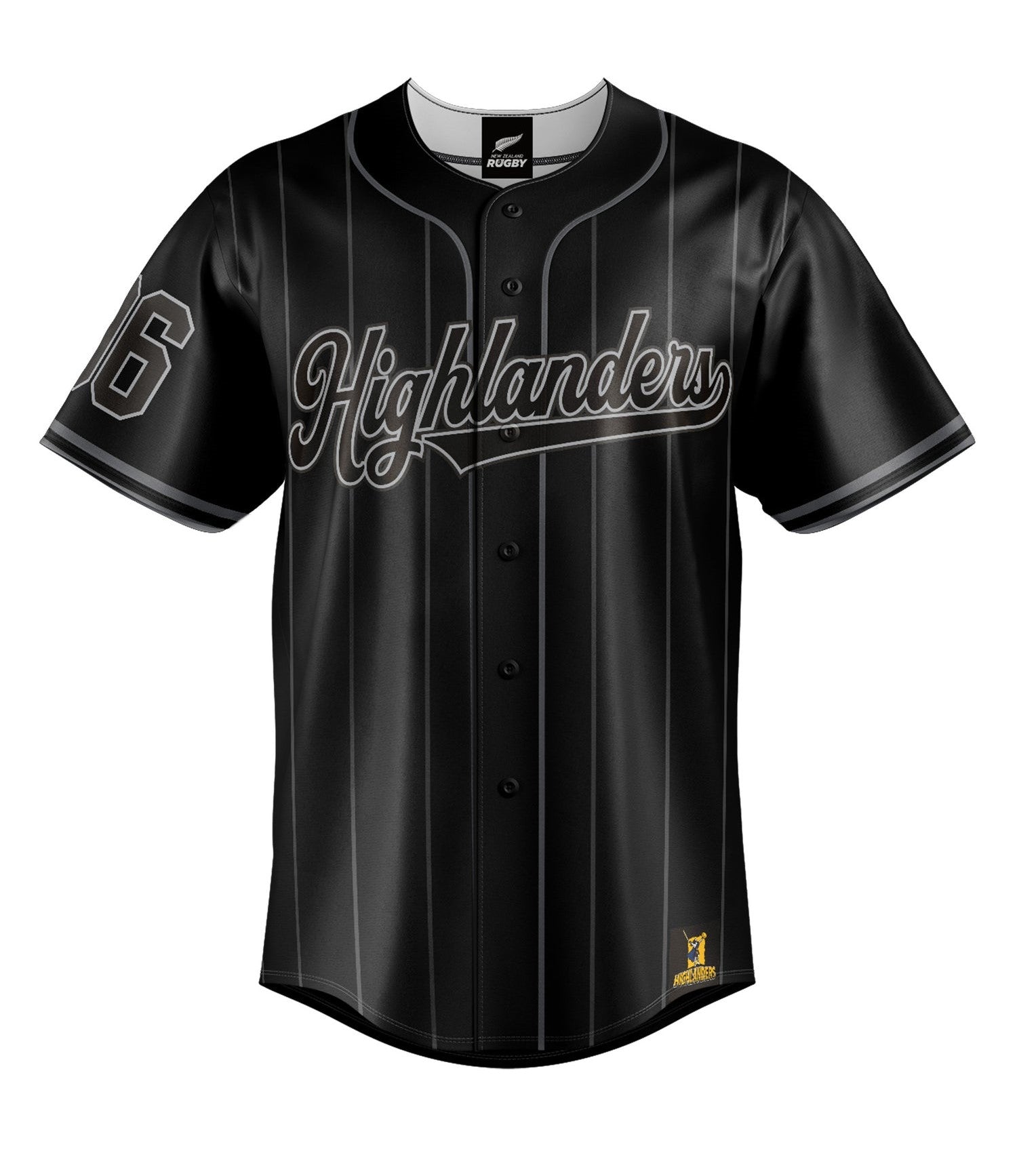 Highlanders 'Blackout' Baseball Shirt