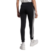 adidas Women's 3S Cuffed Fleece Pant Black