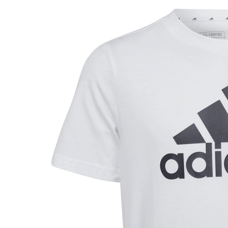 adidas Kid's Big Logo Tee White