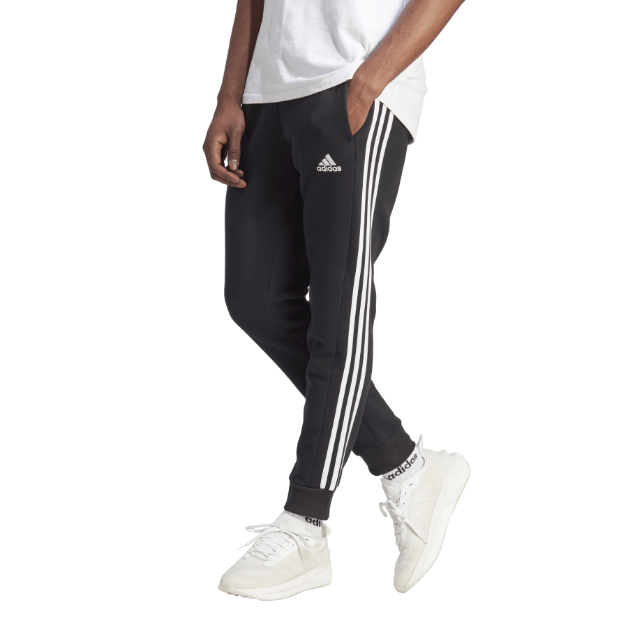 adidas 3S Tapered Cuff Fleece Pant Black RYOS NZ