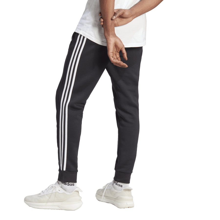 adidas 3S Tapered Cuff Fleece Pant Black RYOS NZ