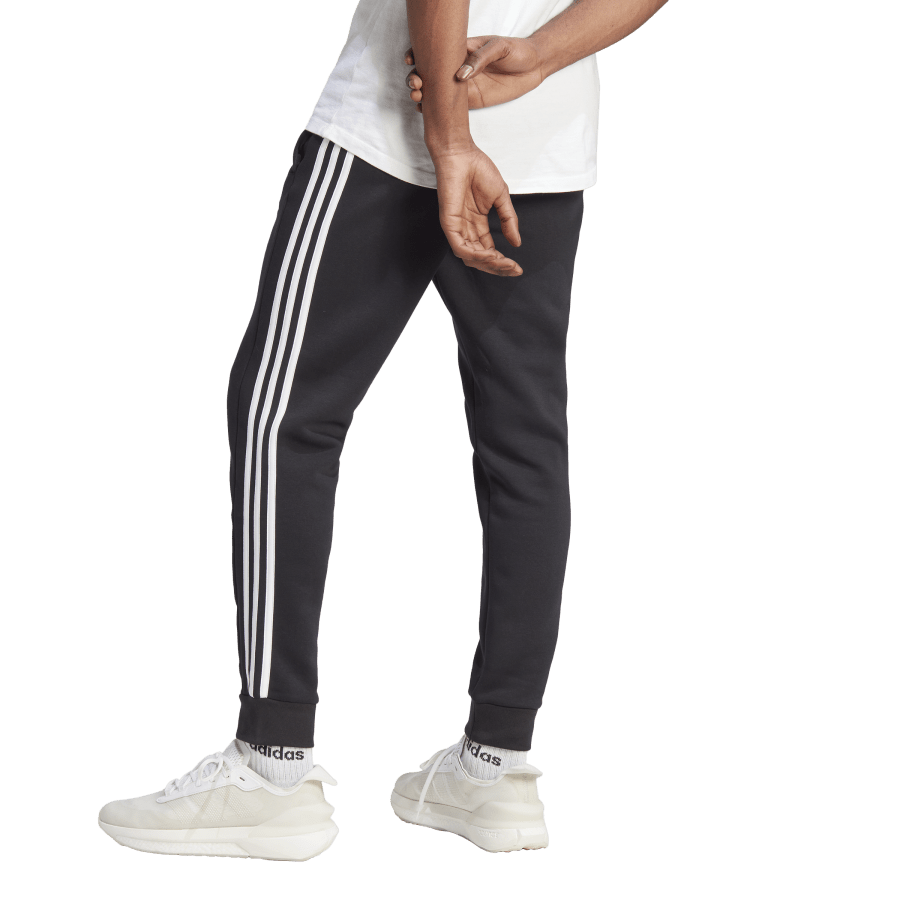 adidas 3S Tapered Cuff Fleece Pant Black